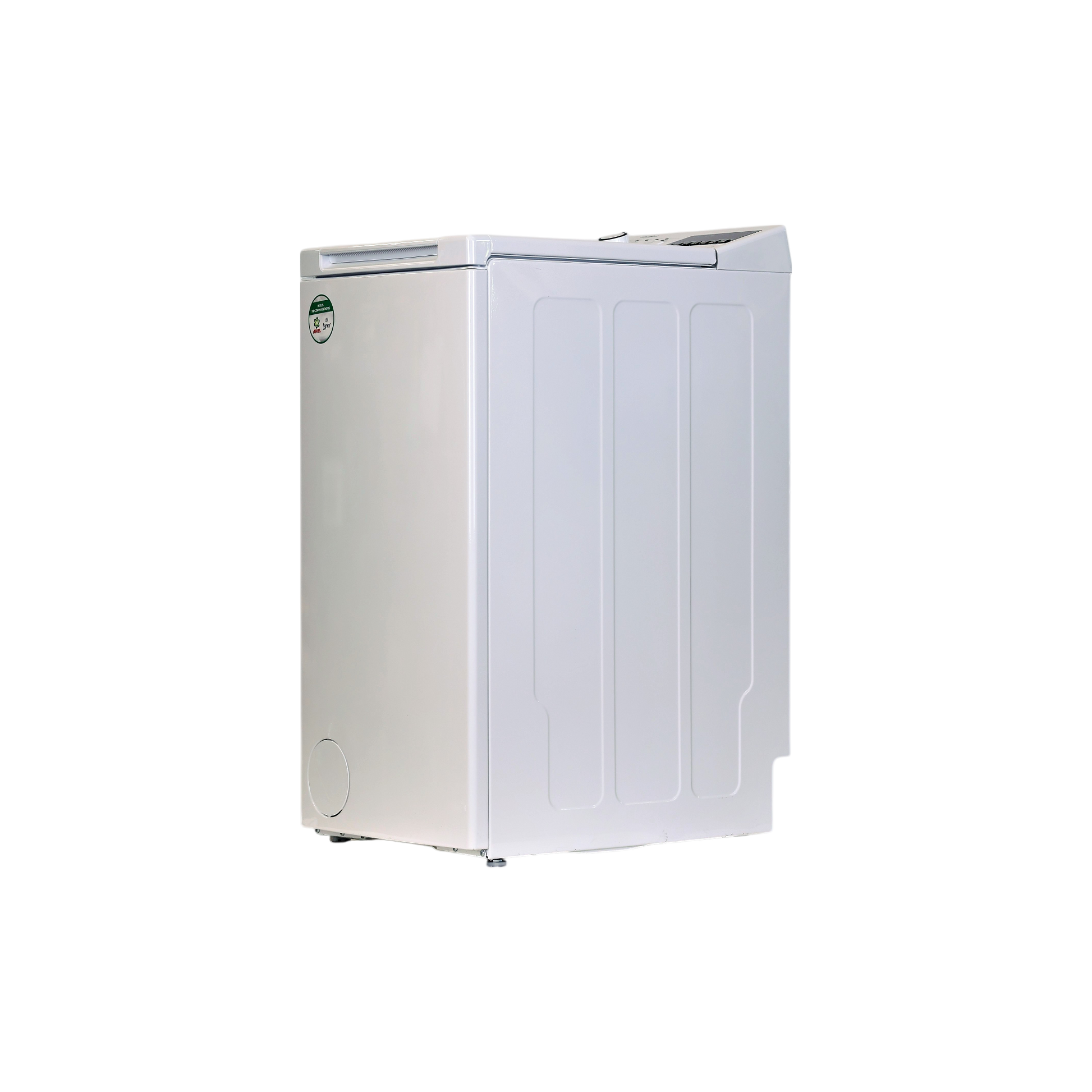 Lave-Linge Top 6 kg Reconditionné WHIRLPOOL TDLR6268FR : vue du côté gauche