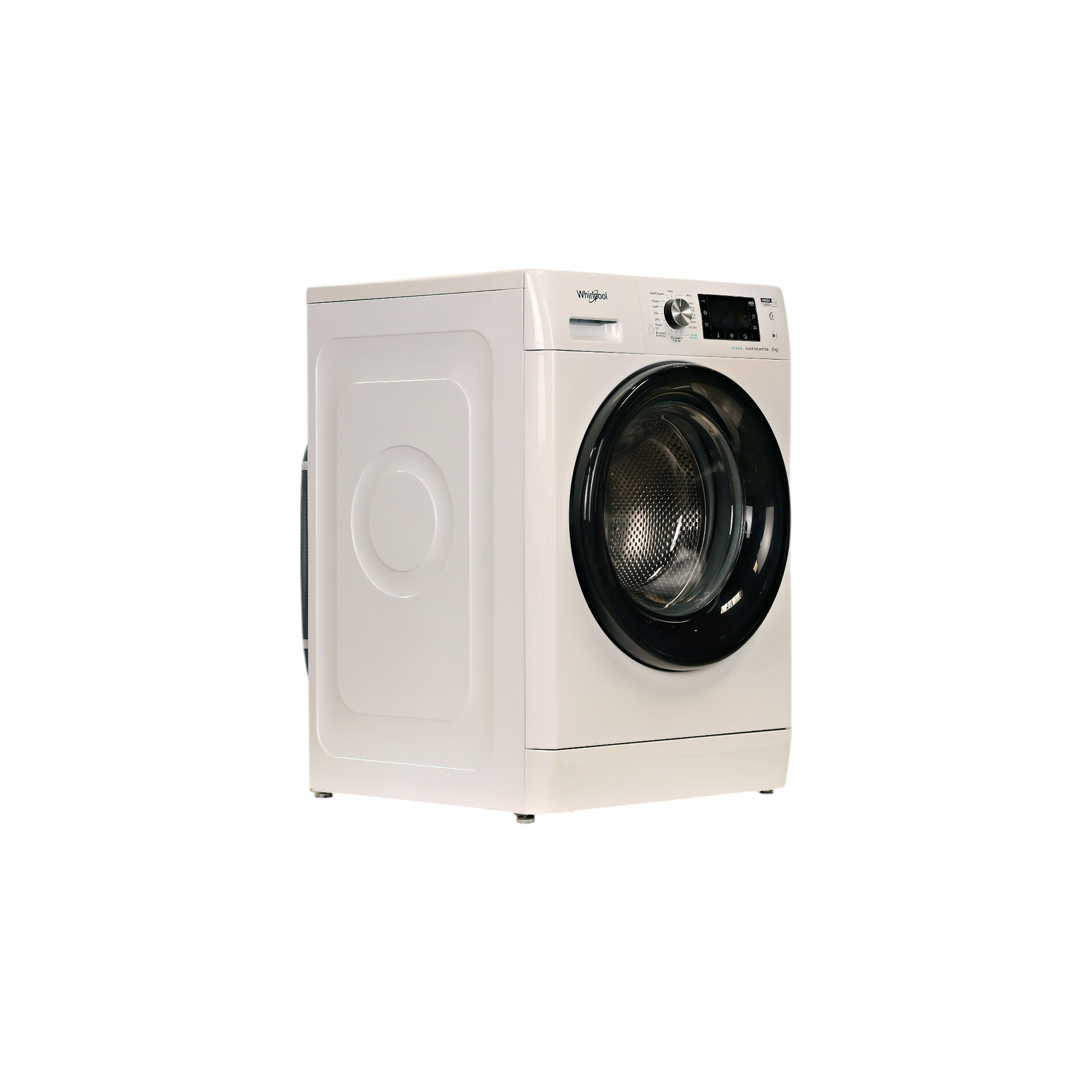 Lave-Linge Hublot 8 kg Reconditionné WHIRLPOOL FFD8458BVFR : vue du côté droit