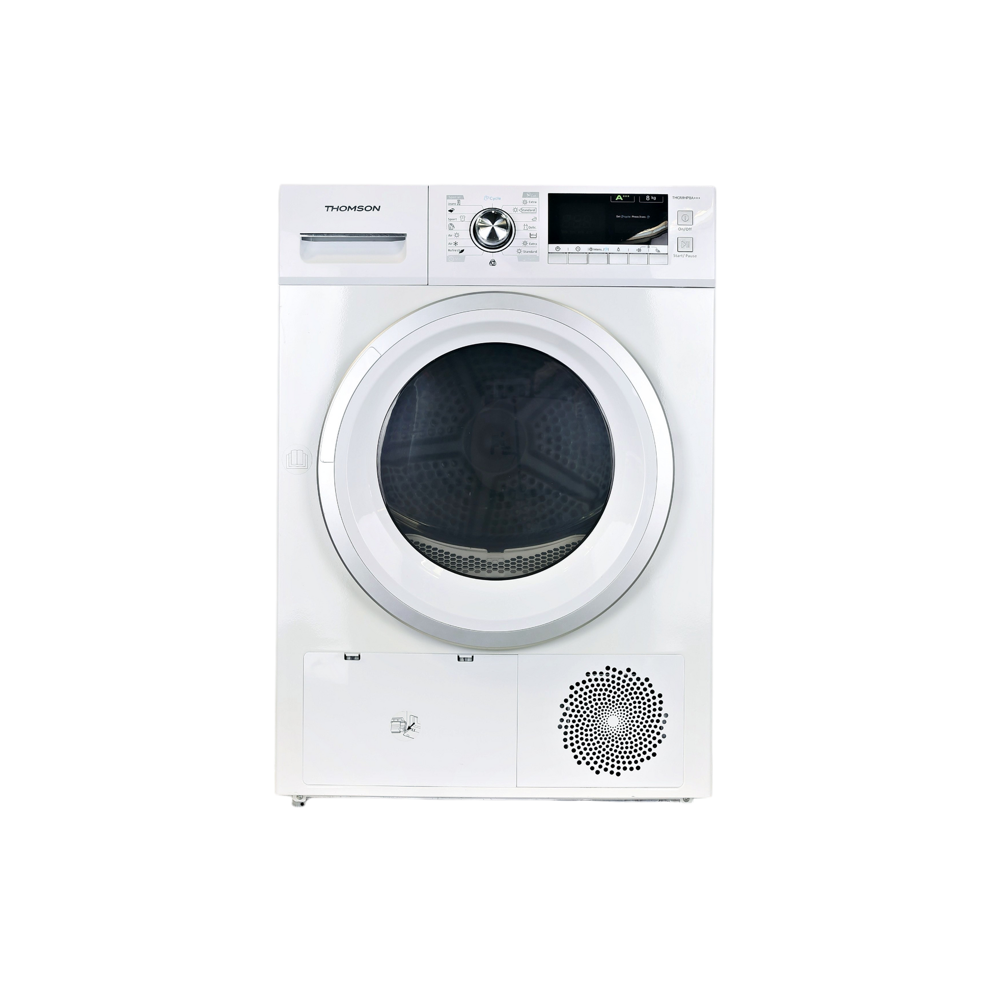 Seche-Linge Pompe À Chaleur 8 kg Reconditionné THOMSON THOM HP 8 A+++ : vue de face