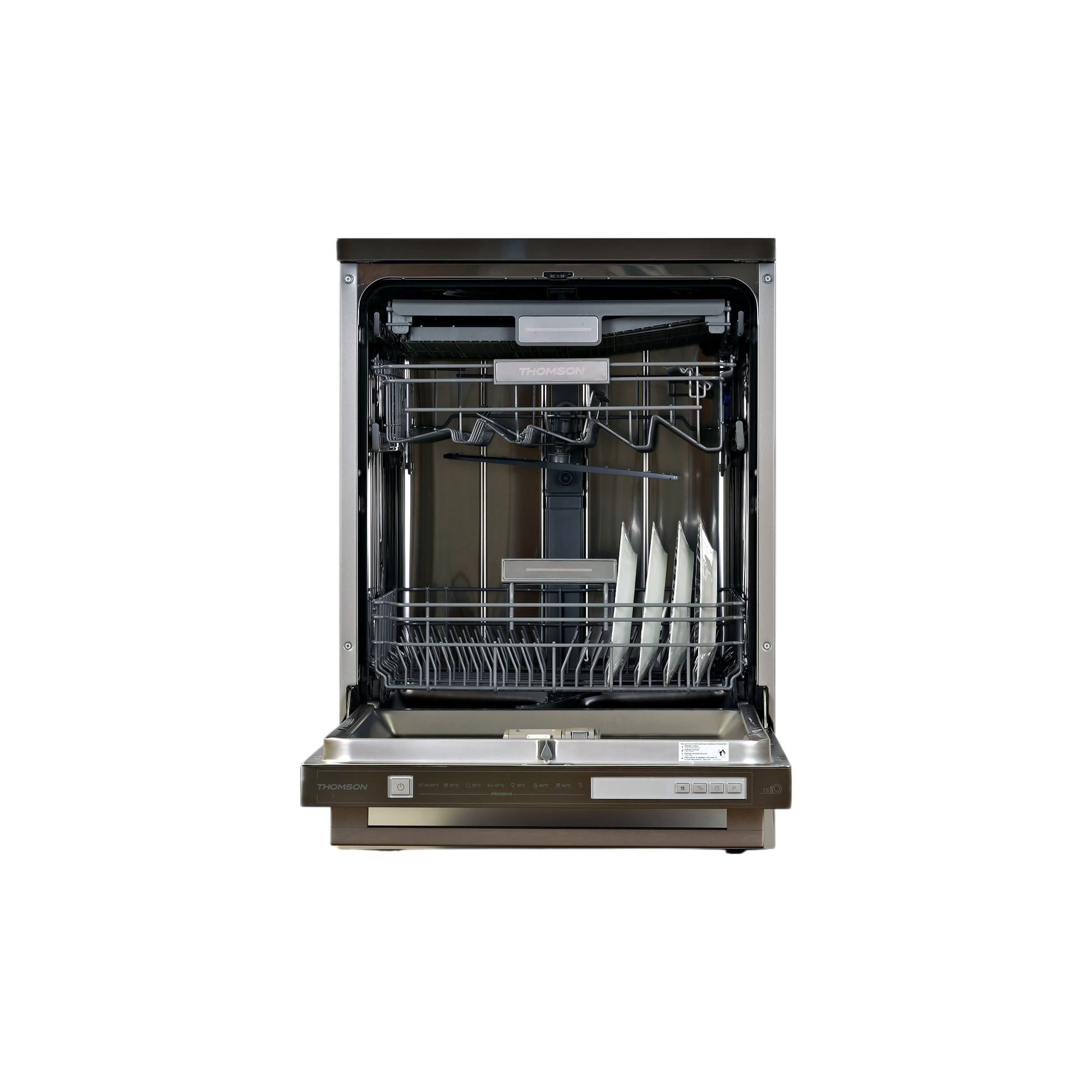 Lave-Vaisselle Pose Libre 15 Cvts Reconditionné THOMSON THOMINOX38SILENCE2 : vue de l'intérieur