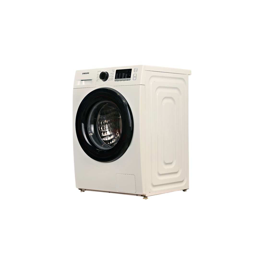 Lave-Linge Hublot 9 kg Reconditionné SAMSUNG WW90TA026AE : vue du côté gauche