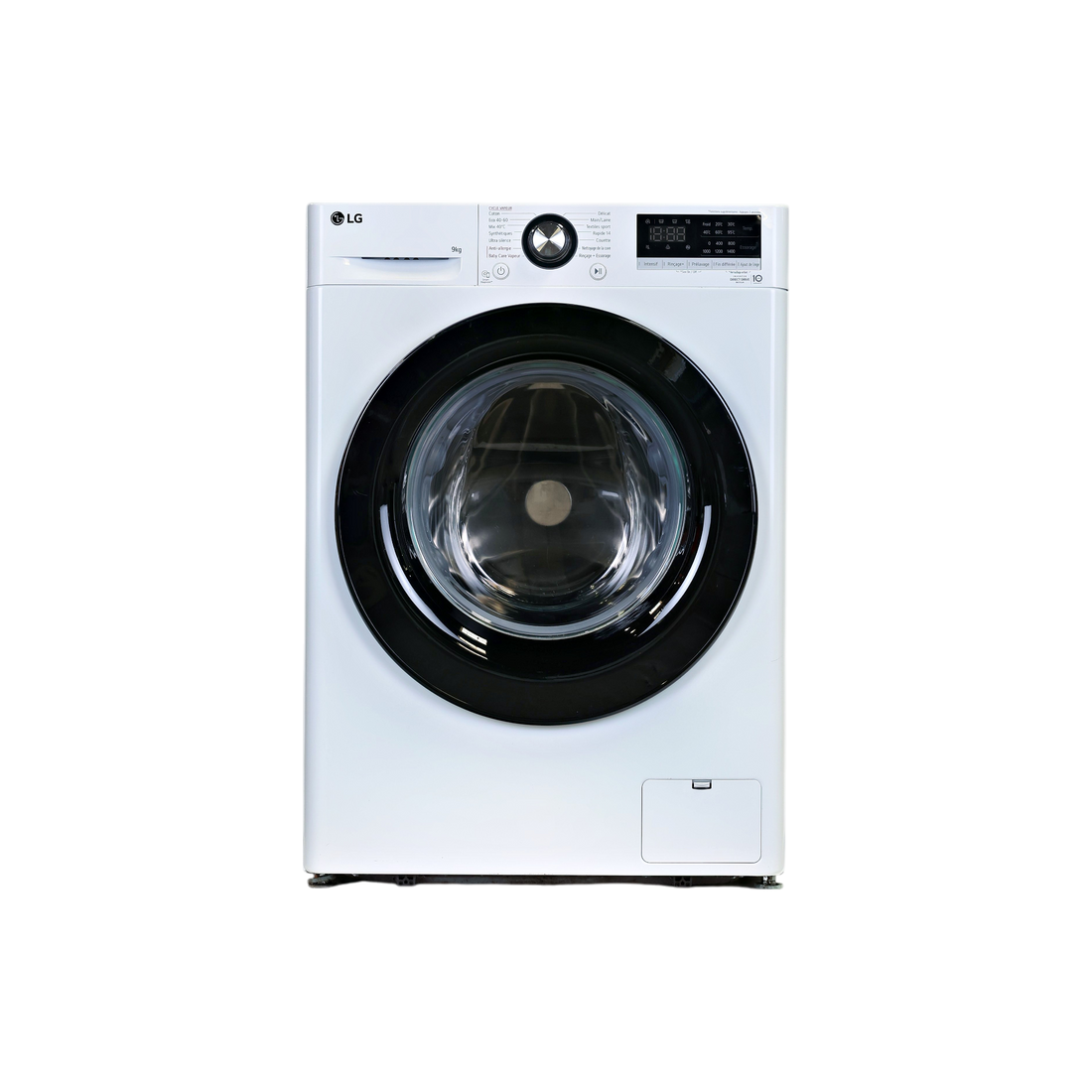 Lave-Linge Hublot 9 kg Reconditionné LG F94V35WHS : vue de face