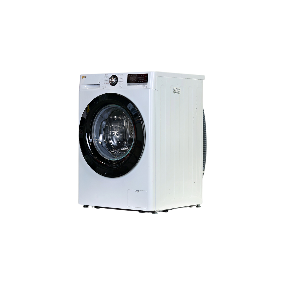 Lave-Linge Hublot 9 kg Reconditionné LG F94V35WHS : vue du côté gauche