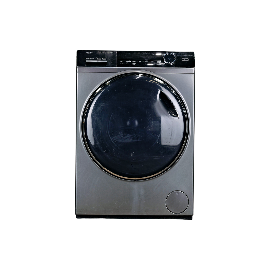 Lave-Linge Sechant 8 kg Reconditionné HAIER HWD80-B14979S : vue de face