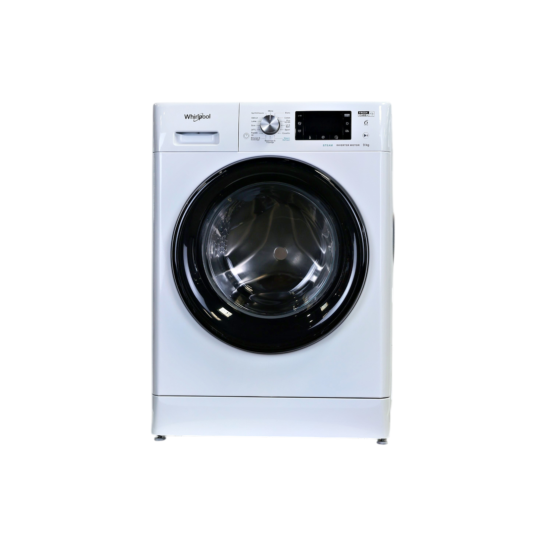 Lave-Linge Hublot 9 kg Reconditionné WHIRLPOOL FFDB9448BVFR : vue de face