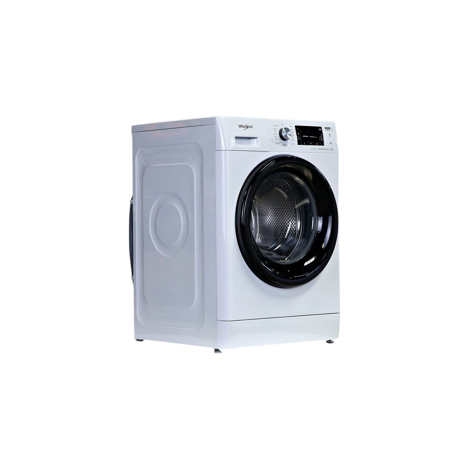 Lave-Linge Hublot 9 kg Reconditionné WHIRLPOOL FFDB9448BVFR : vue du côté droit