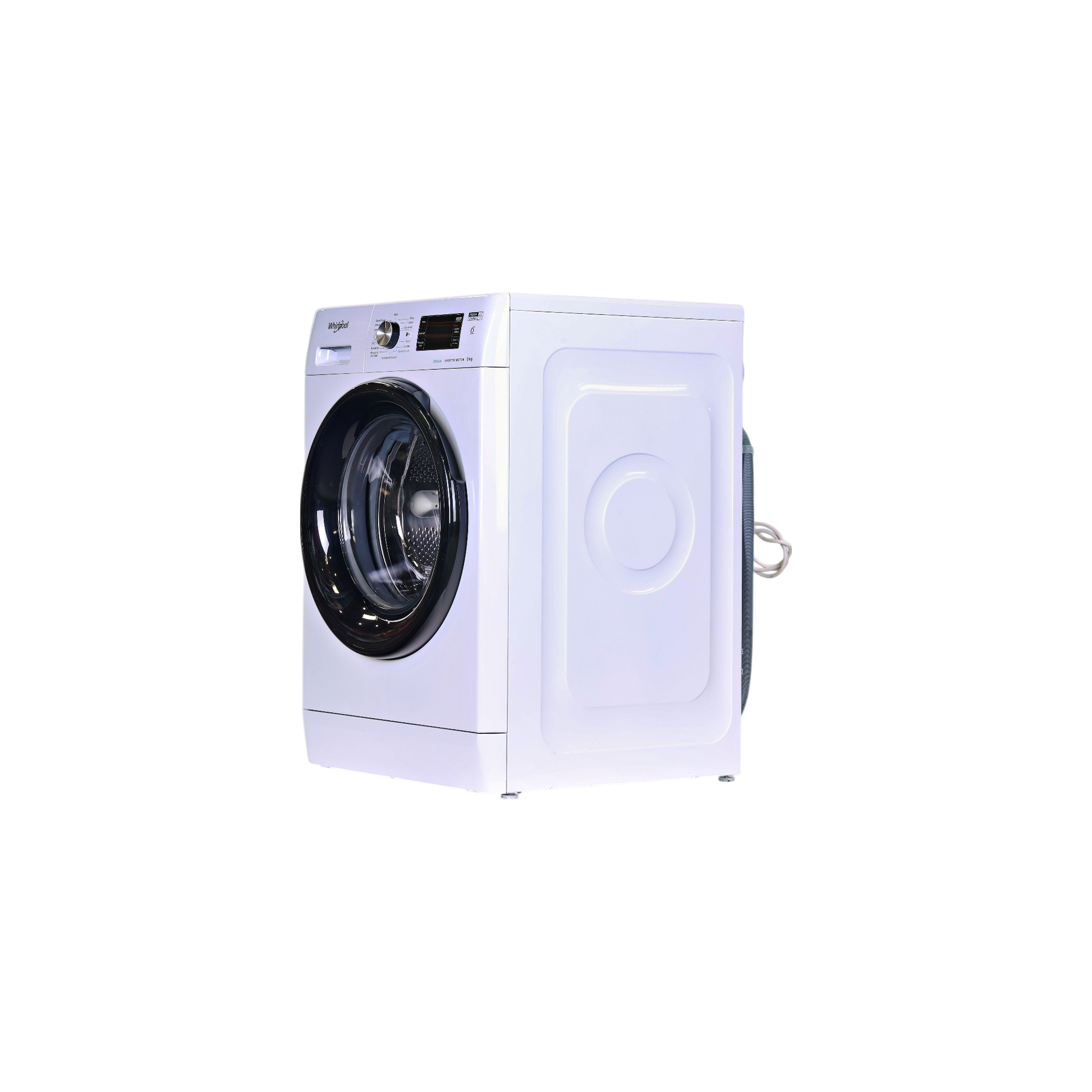 Lave-Linge Hublot 9 kg Reconditionné WHIRLPOOL FFBP9469BVFR : vue du côté gauche