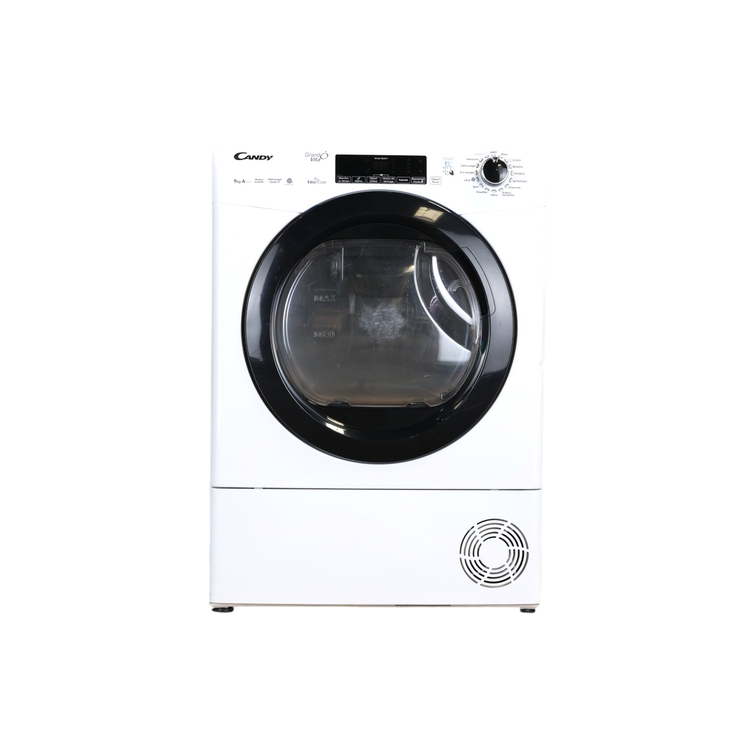Seche-Linge Pompe À Chaleur 9 kg Reconditionné CANDY GVSFH9A3TBE-47 : vue de face