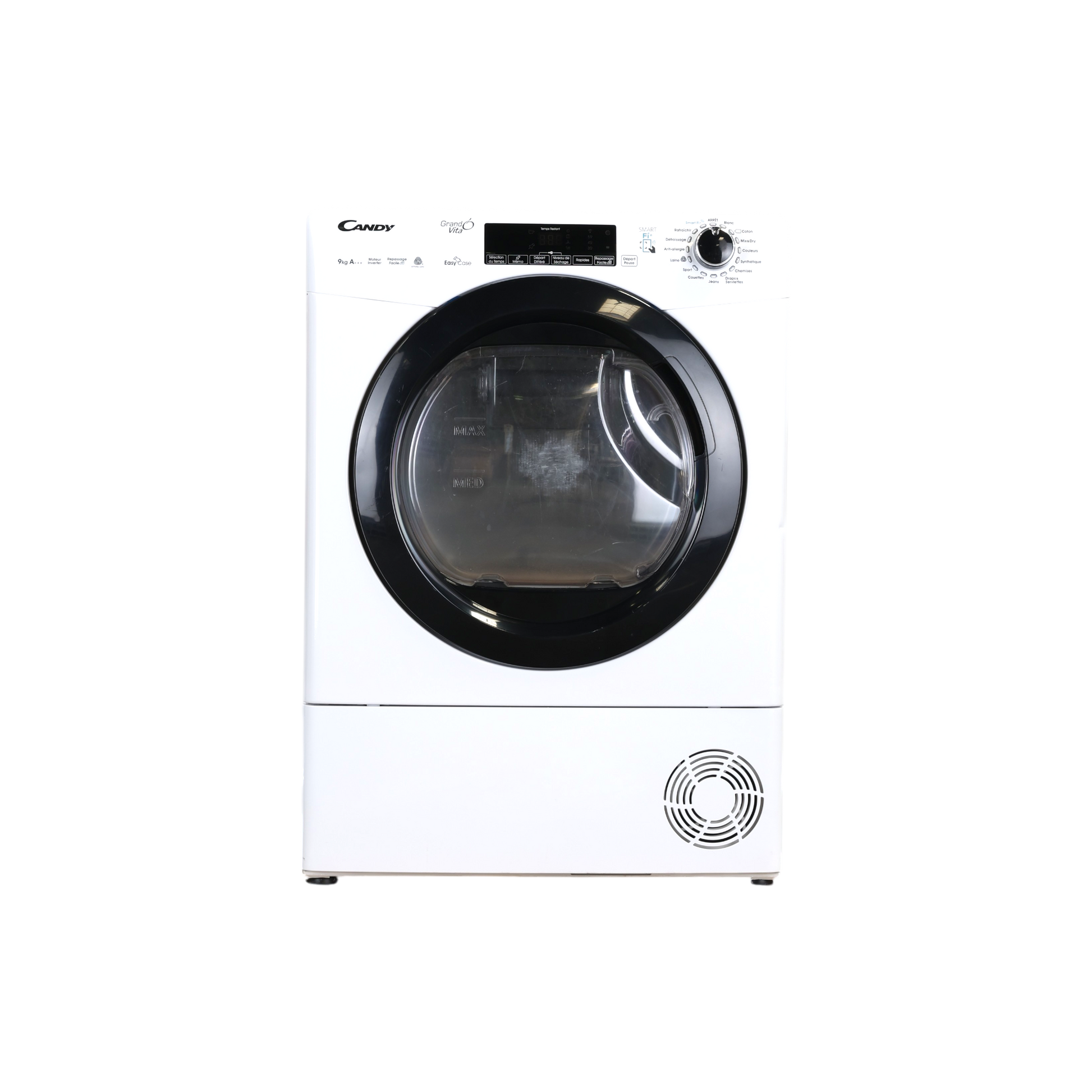Seche-Linge Pompe À Chaleur 9 kg Reconditionné CANDY GVSFH9A3TBE-47 : vue de face