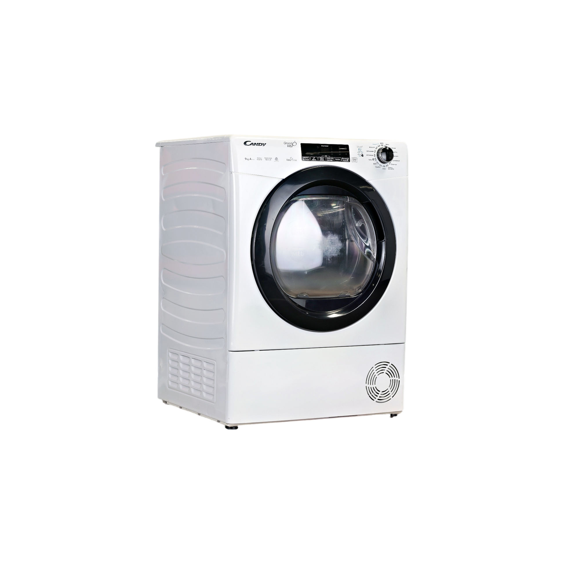 Seche-Linge Pompe À Chaleur 9 kg Reconditionné CANDY GVSFH9A3TBE-47 : vue du côté droit