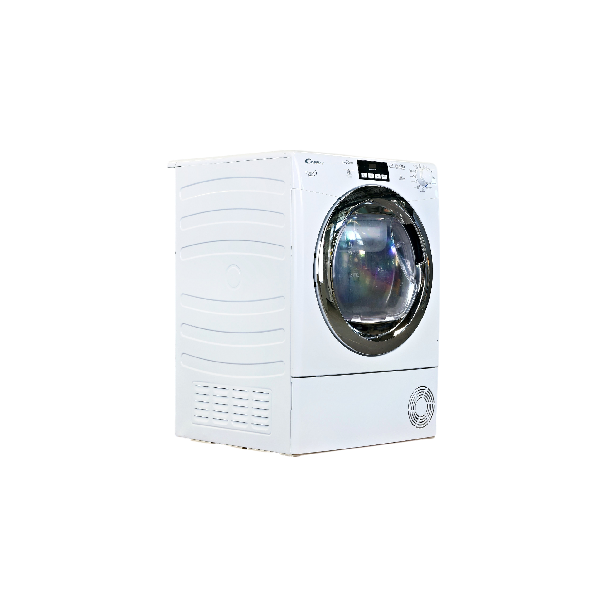 Seche-Linge Pompe À Chaleur 10 kg Reconditionné CANDY GVHD1013A2-S : vue du côté droit