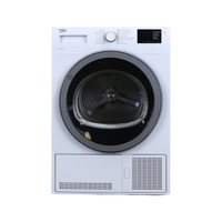 Seche-Linge Condensation 9 kg Reconditionné BEKO DBED9GWS : vue de face
