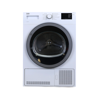 Seche-Linge Condensation 9 kg Reconditionné BEKO DBED9GWS : vue de face