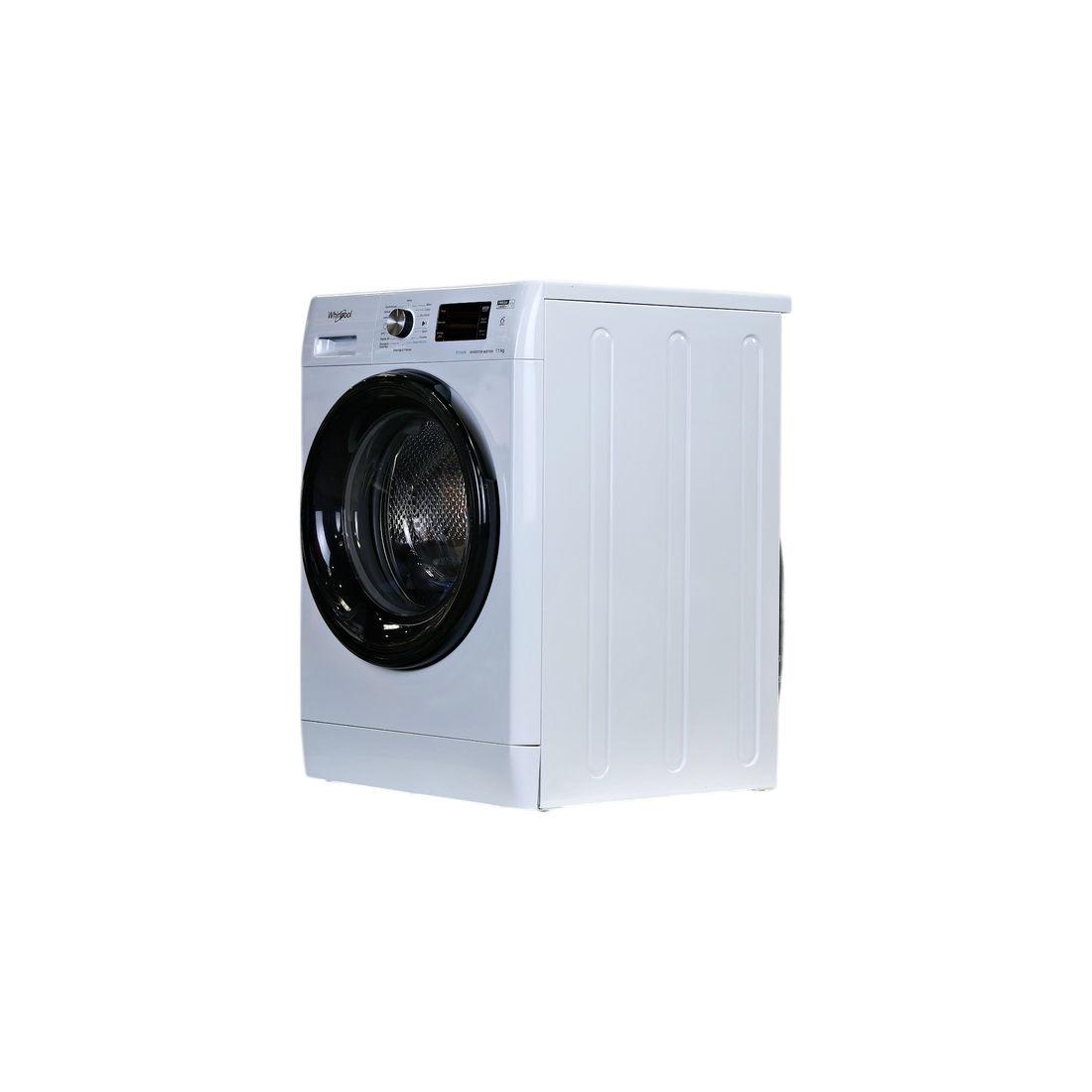 Lave-Linge Hublot 11 kg Reconditionné WHIRLPOOL FFBB11469BVFR : vue du côté gauche