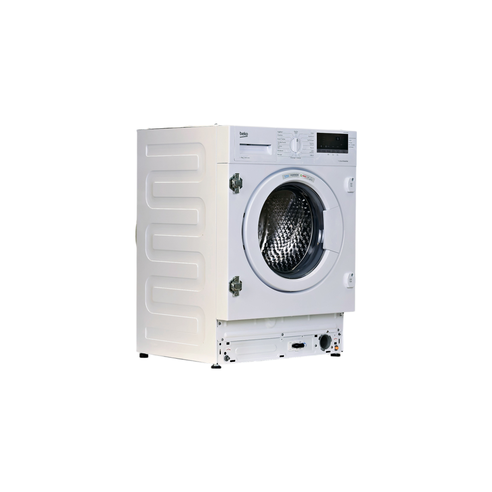 Lave-Linge Hublot 8 kg Reconditionné BEKO WITC8410B0W : vue du côté droit