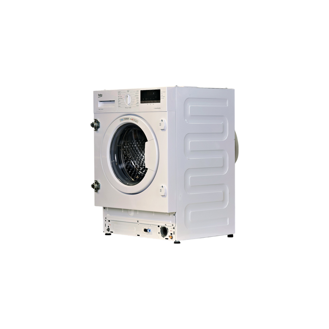 Lave-Linge Hublot 8 kg Reconditionné BEKO WITC8410B0W : vue du côté gauche