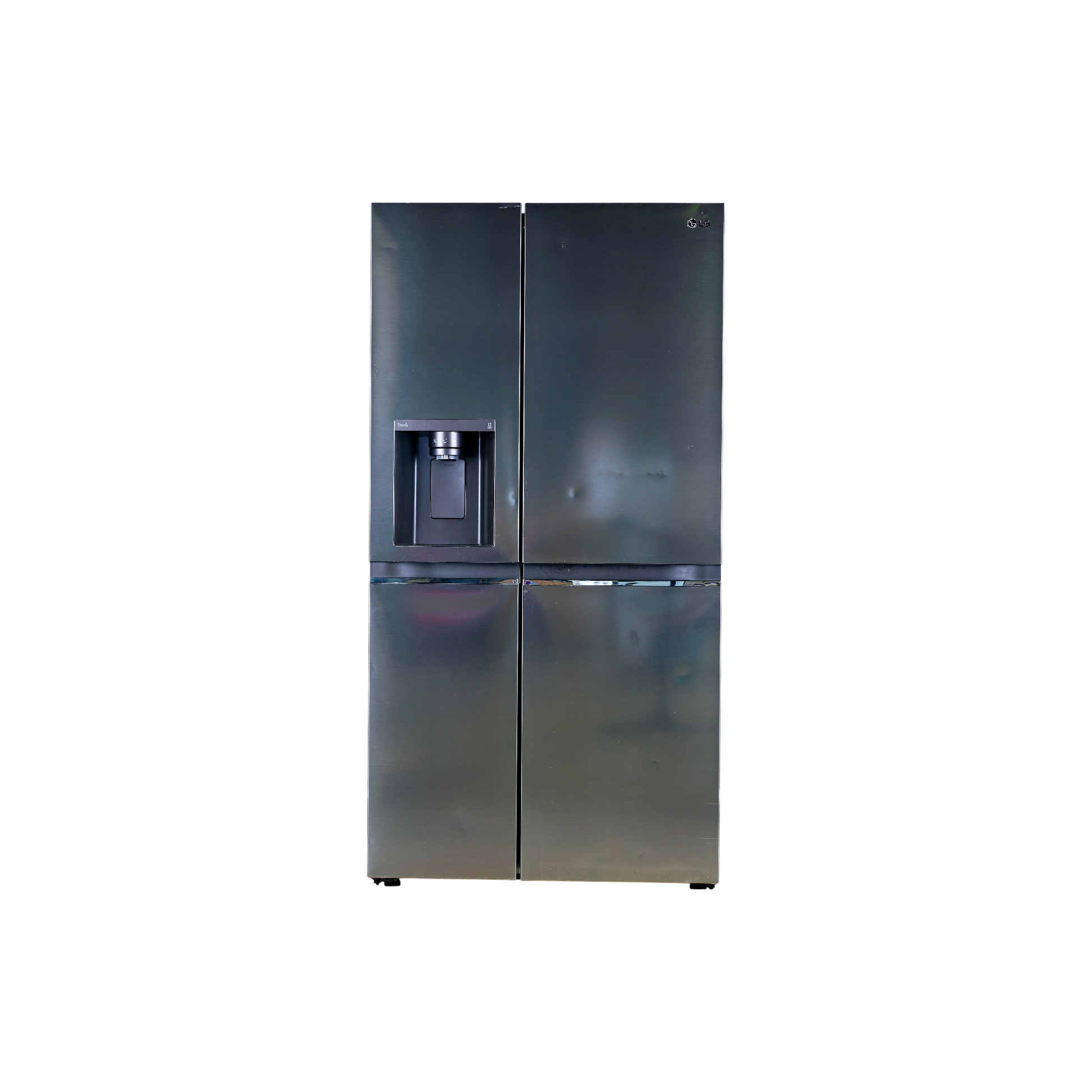 Réfrigérateur Américain 635 L Reconditionné LG GSLV80PZLF : vue de face