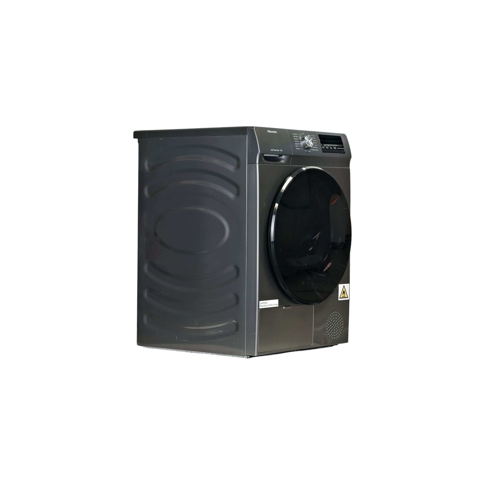 Seche-Linge Pompe À Chaleur 9 kg Reconditionné HISENSE DHQA902UT : vue du côté droit