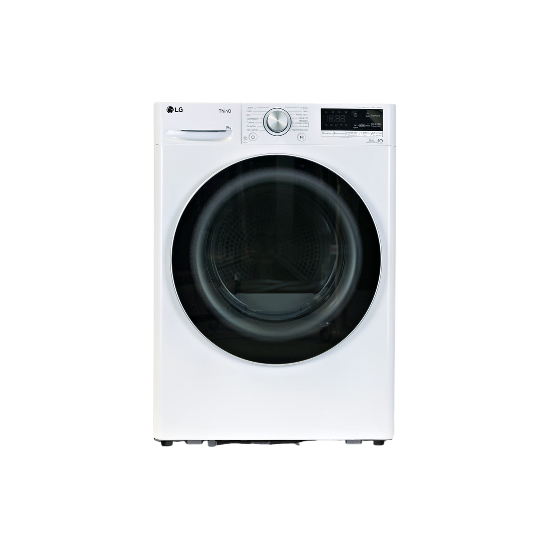 Seche-Linge Pompe À Chaleur 9 kg Reconditionné LG RH9V51WH : vue de face