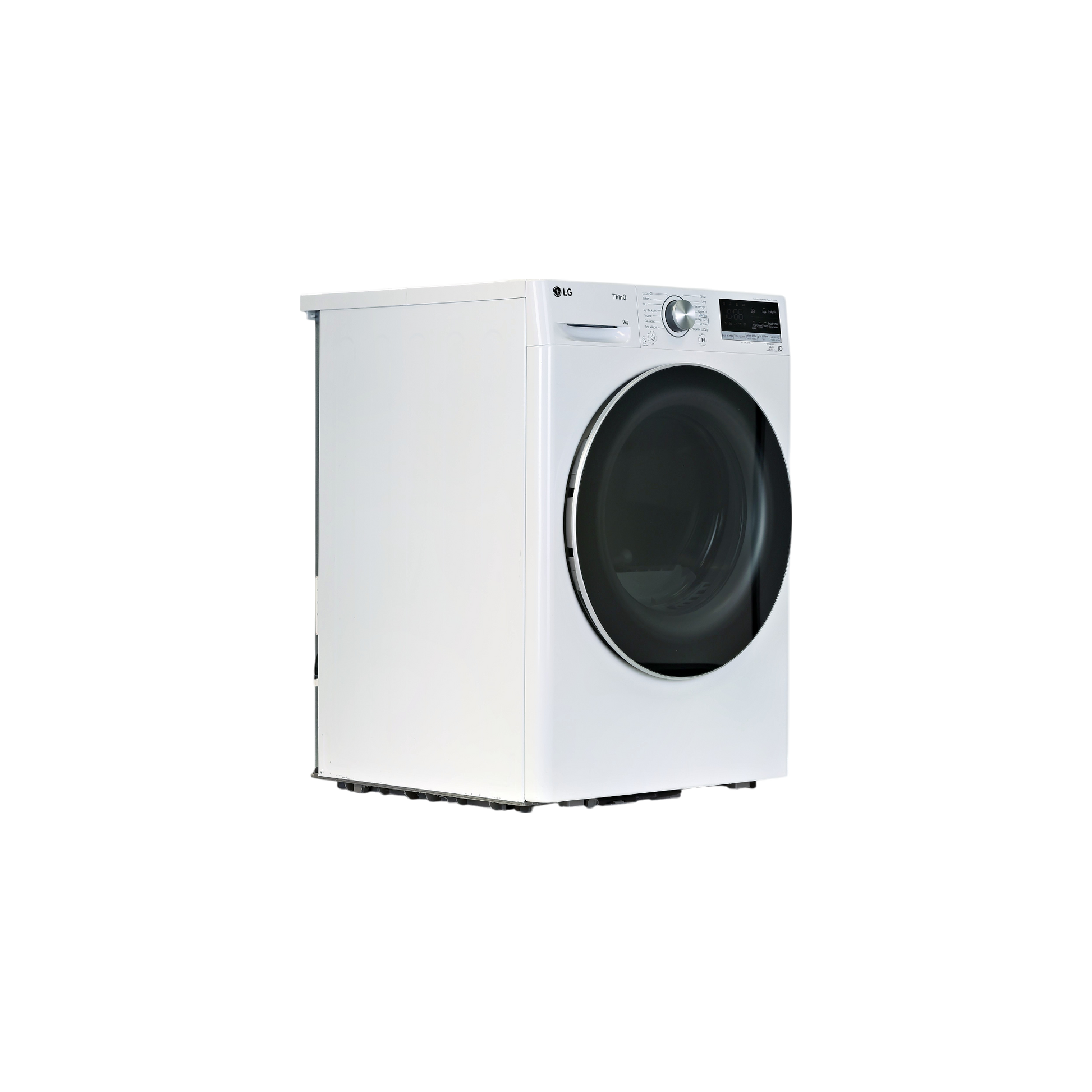 Seche-Linge Pompe À Chaleur 9 kg Reconditionné LG RH9V51WH : vue du côté droit
