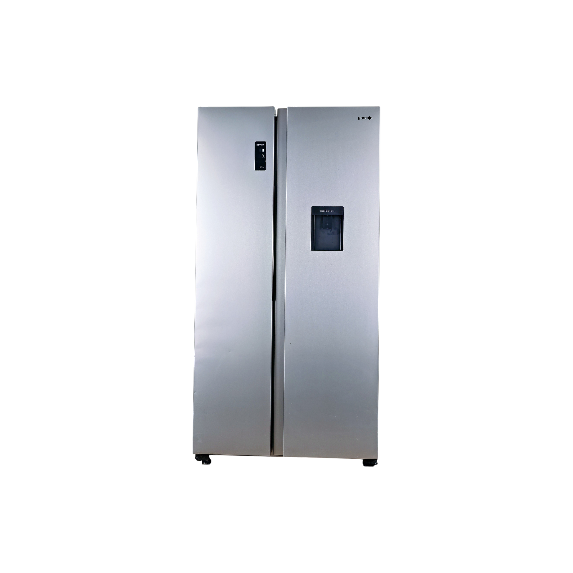 Réfrigérateur Américain 547 L Reconditionné GORENJE NRR9185EAXLWD : vue de face