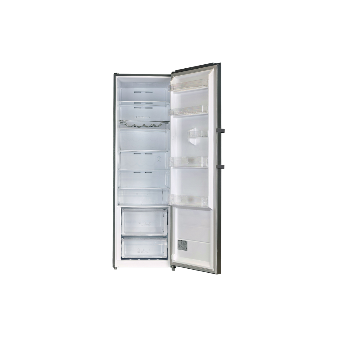 Réfrigérateur Une Porte 362 L Reconditionné ESSENTIEL B ERLV185-60MIV1 : vue de l'intérieur
