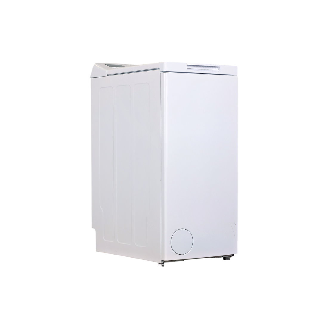 Lave-Linge Top 6 kg Reconditionné INDESIT BTWHS62400FRN : vue du côté gauche
