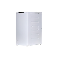 Lave-Linge Top 7 kg Reconditionné ESSENTIEL B ELT712-3B : vue du côté gauche