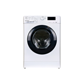 Lave-Linge Hublot 9 kg Reconditionné INDESIT MTWED91495WKFR : vue de face