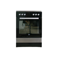 Cuisinière Vitrocéramique  Reconditionné BEKO FSE67301XCS : vue de face