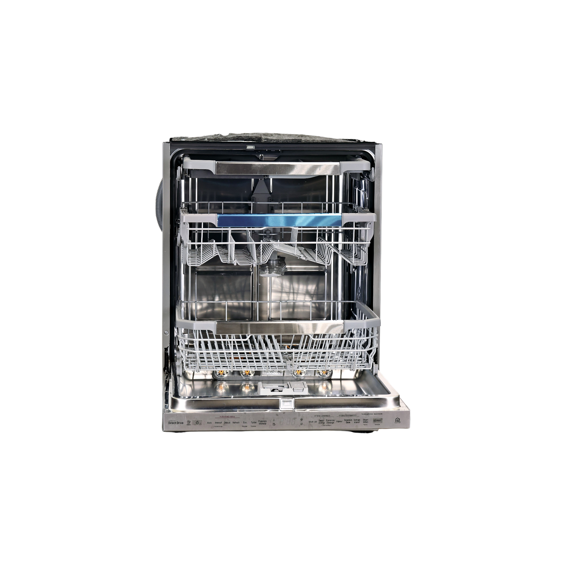 Lave-Vaisselle Pose Libre 14 Cvts Reconditionné LG DF415HSS : vue de l'intérieur