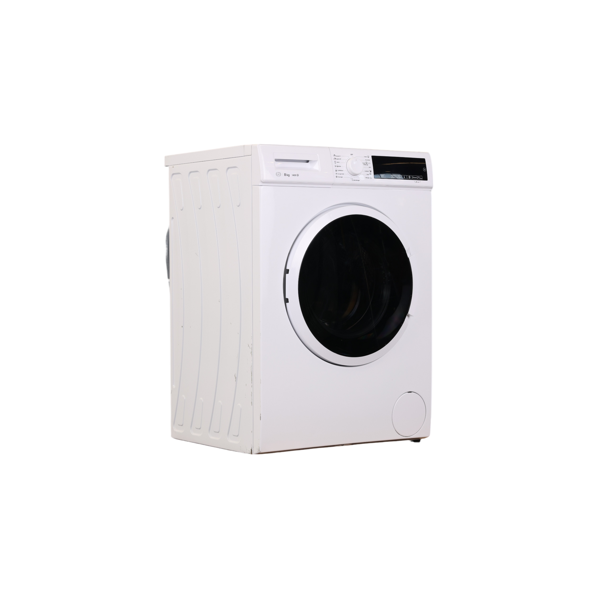 Lave-Linge Hublot 8 kg Reconditionné ESSENTIEL B ELF814-3B : vue du côté droit