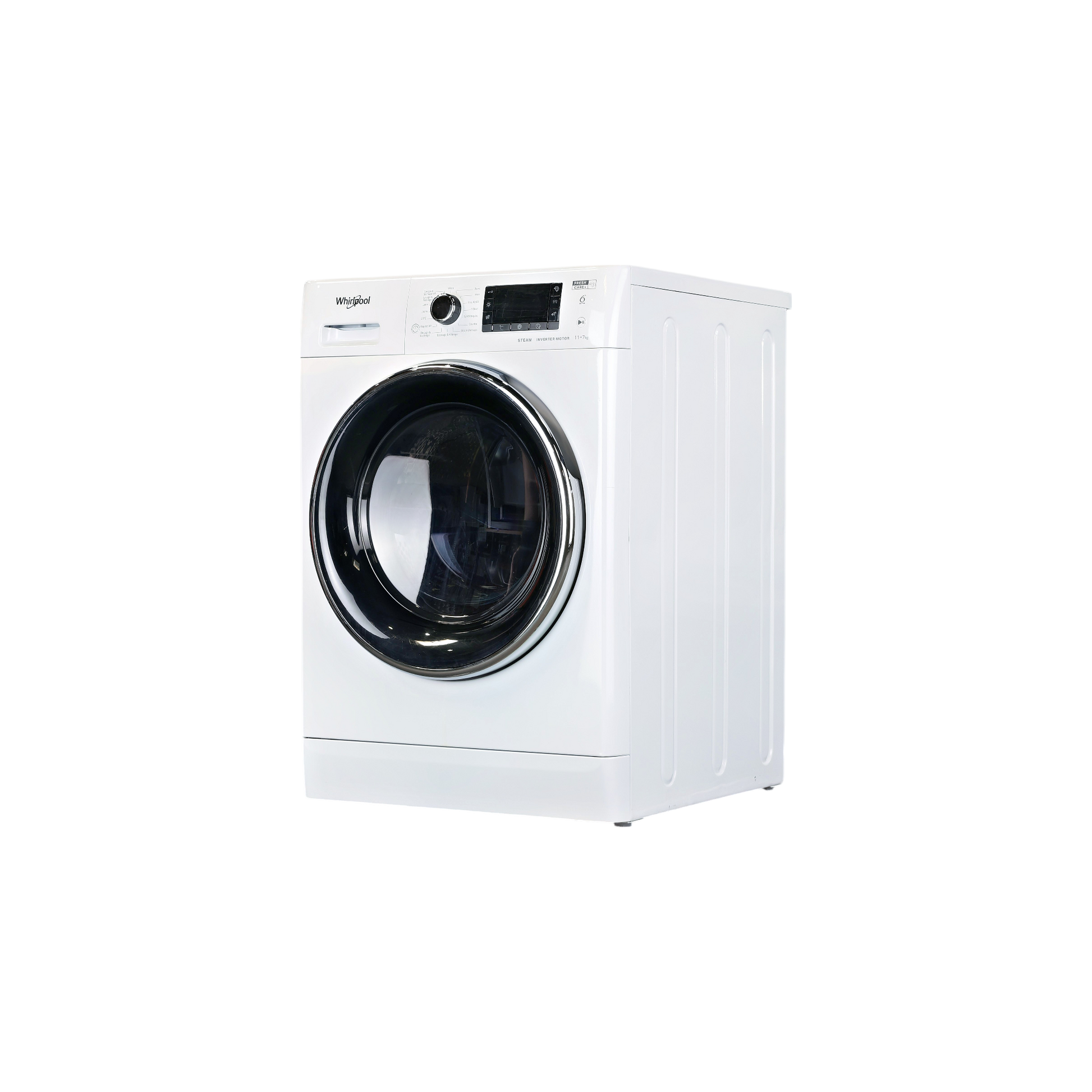 Lave-Linge Sechant 11 kg Reconditionné WHIRLPOOL FFWDD1176258BCVFR : vue du côté gauche