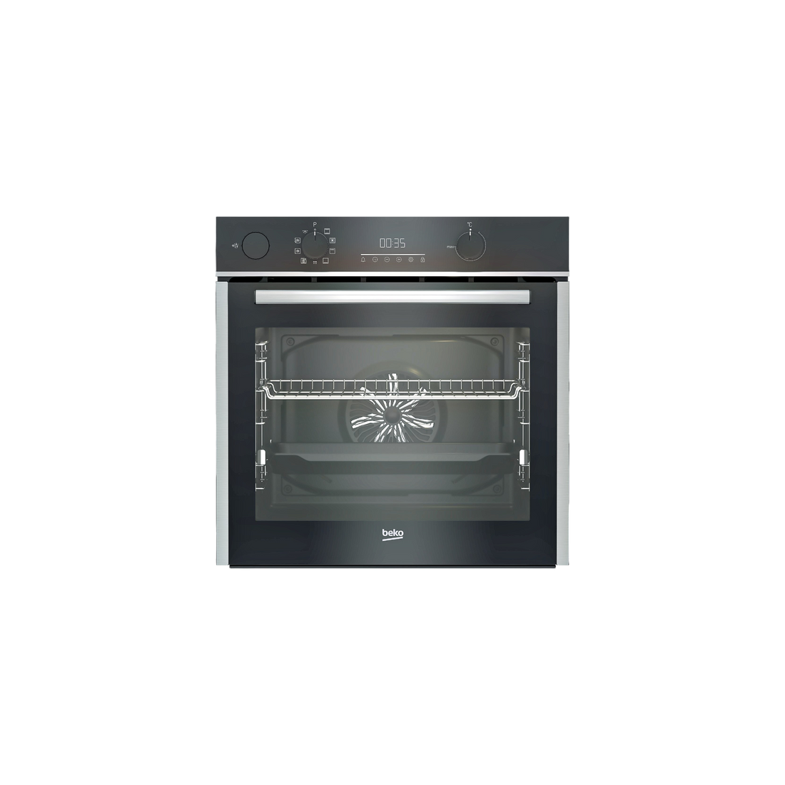 Four Chaleur Tournante 72 L Reconditionné BEKO BCBIS14300MPSE : vue de face