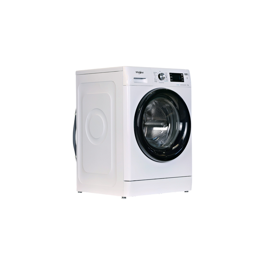 Lave-Linge Hublot 9 kg Reconditionné WHIRLPOOL FFBP9469BVFR : vue du côté droit