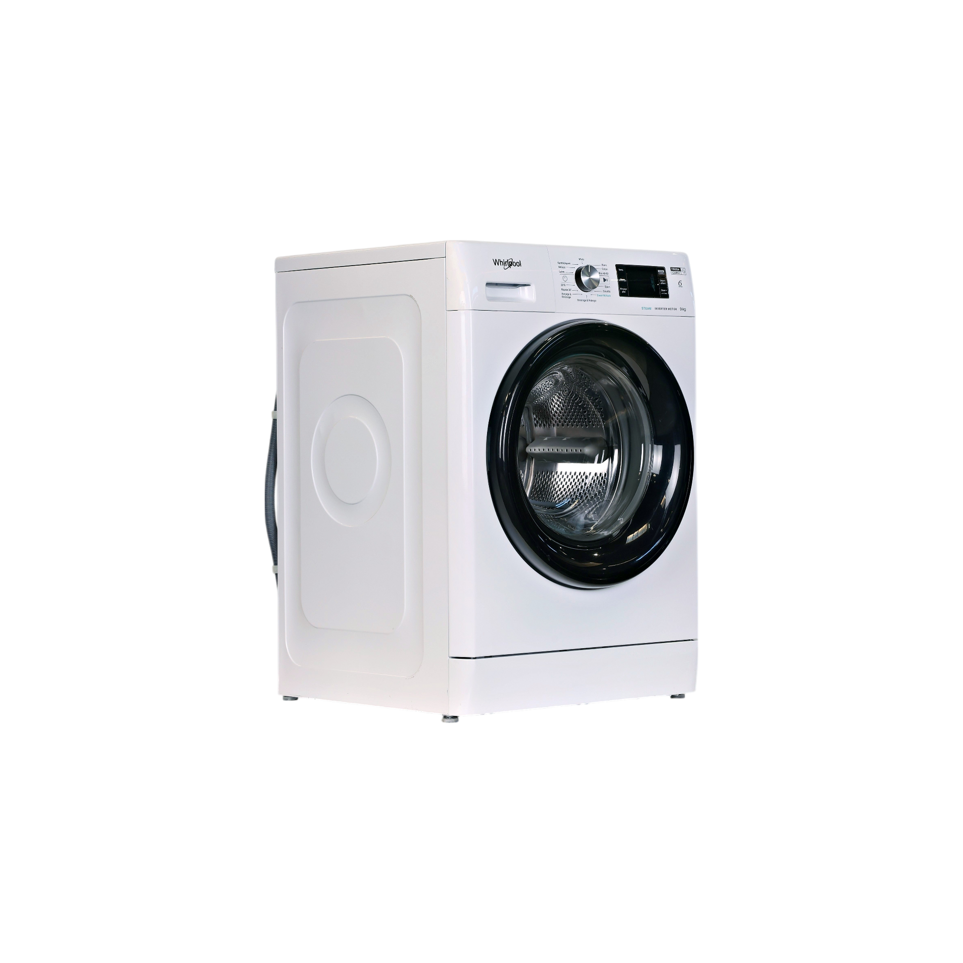 Lave-Linge Hublot 9 kg Reconditionné WHIRLPOOL FFBP9469BVFR : vue du côté droit