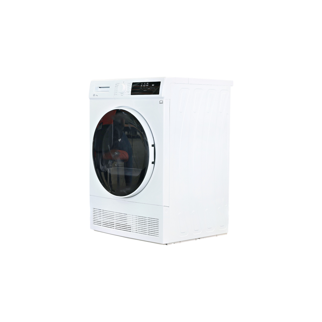 Seche-Linge Condensation 8 kg Reconditionné ESSENTIEL B ESLC8-6B : vue du côté gauche