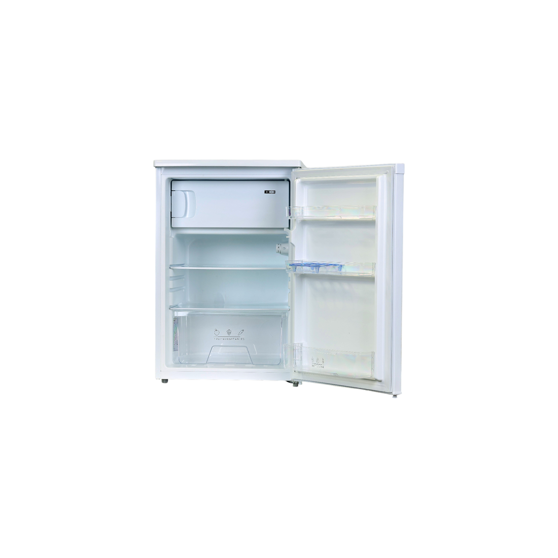 Réfrigérateur Compact 113 L Reconditionné ESSENTIEL B ERT85-55MIB4 : vue de l'intérieur