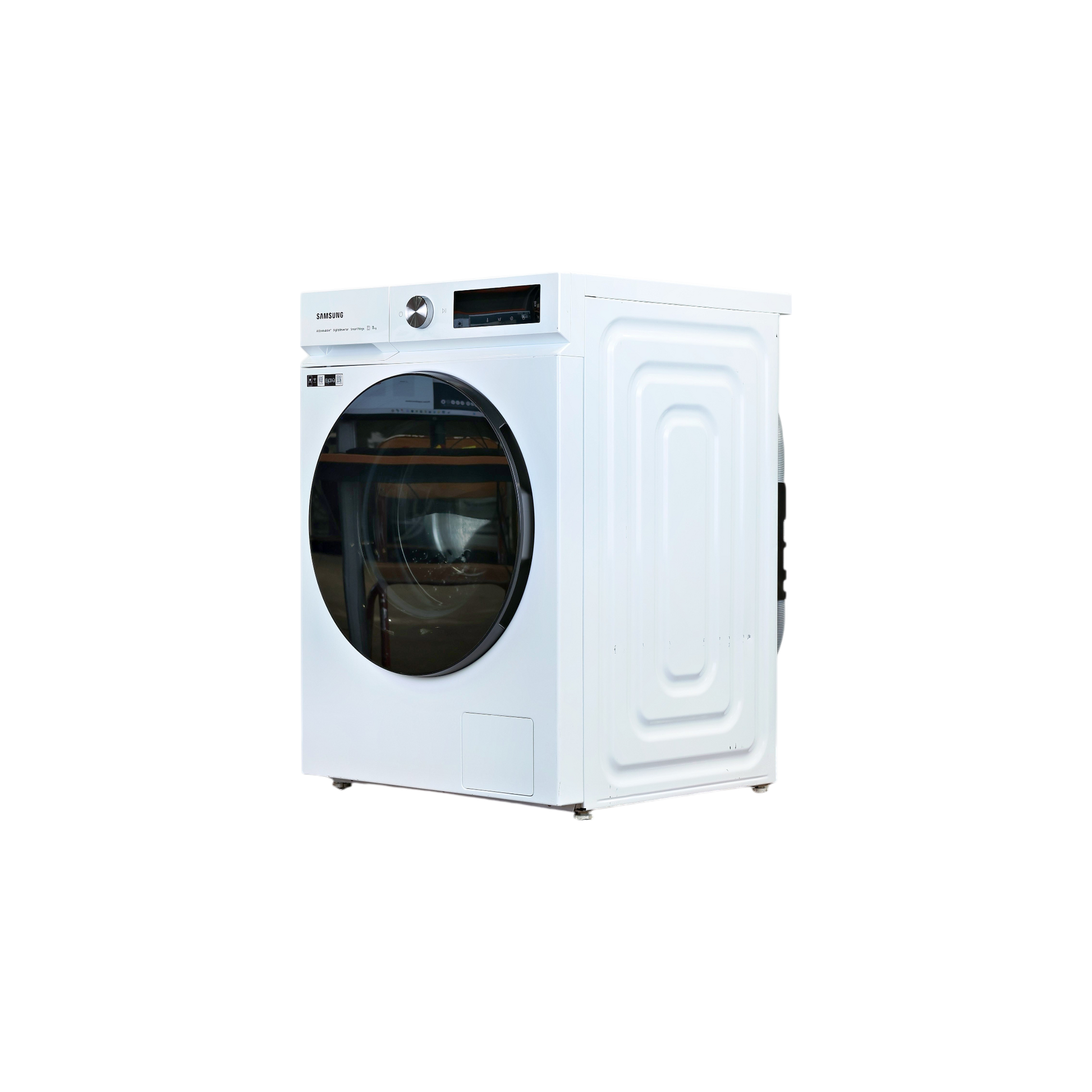 Lave-Linge Hublot 11 kg Reconditionné SAMSUNG WW11BB744DGW : vue du côté gauche