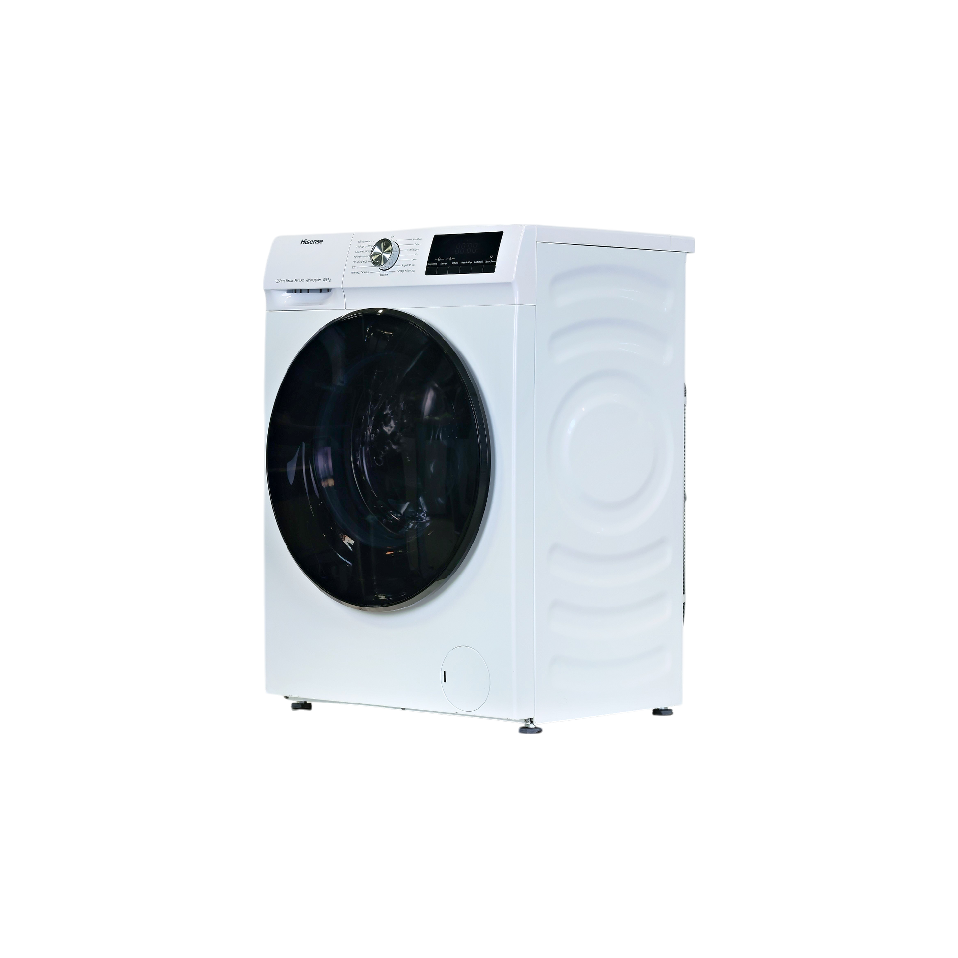 Lave-Linge Sechant 8 kg Reconditionné HISENSE WDQA8014EVJM : vue du côté gauche
