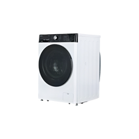 Lave-Linge Sechant 9 kg Reconditionné LG F964R76WSTA : vue du côté gauche