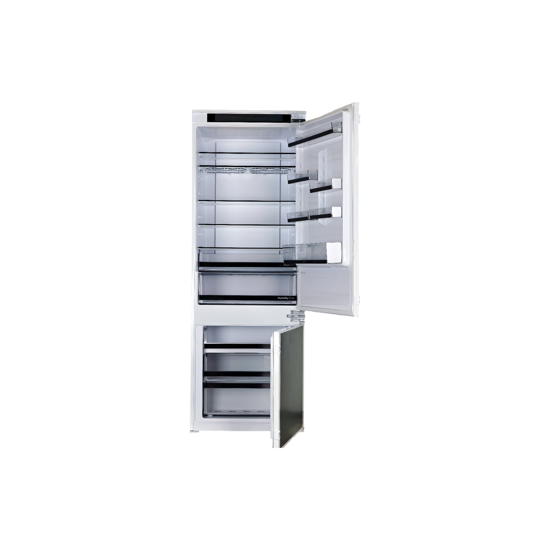 Réfrigérateur Encastrable 364 L Reconditionné HAIER HBW5719E : vue de l'intérieur