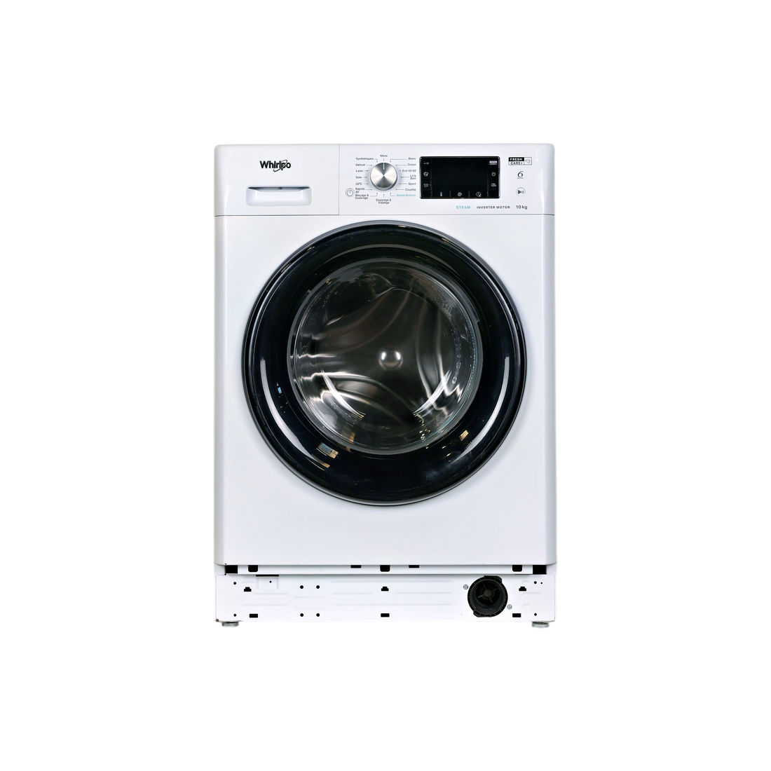 Lave-Linge Hublot 10 kg Reconditionné WHIRLPOOL FFDB10469BVFR : vue de face