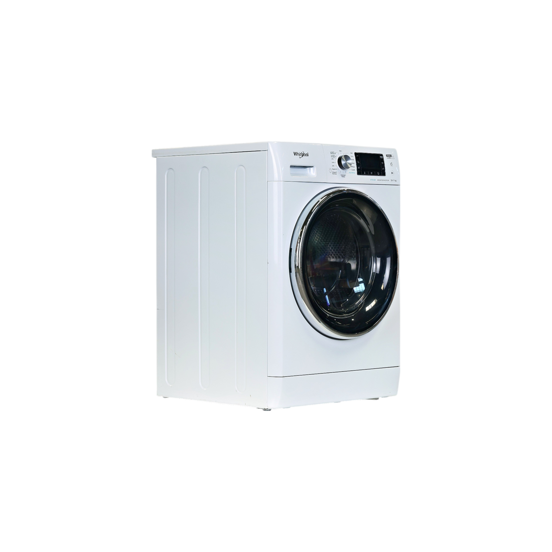 Lave-Linge Sechant 10 kg Reconditionné WHIRLPOOL FFWDD1074269BCVFR : vue du côté droit
