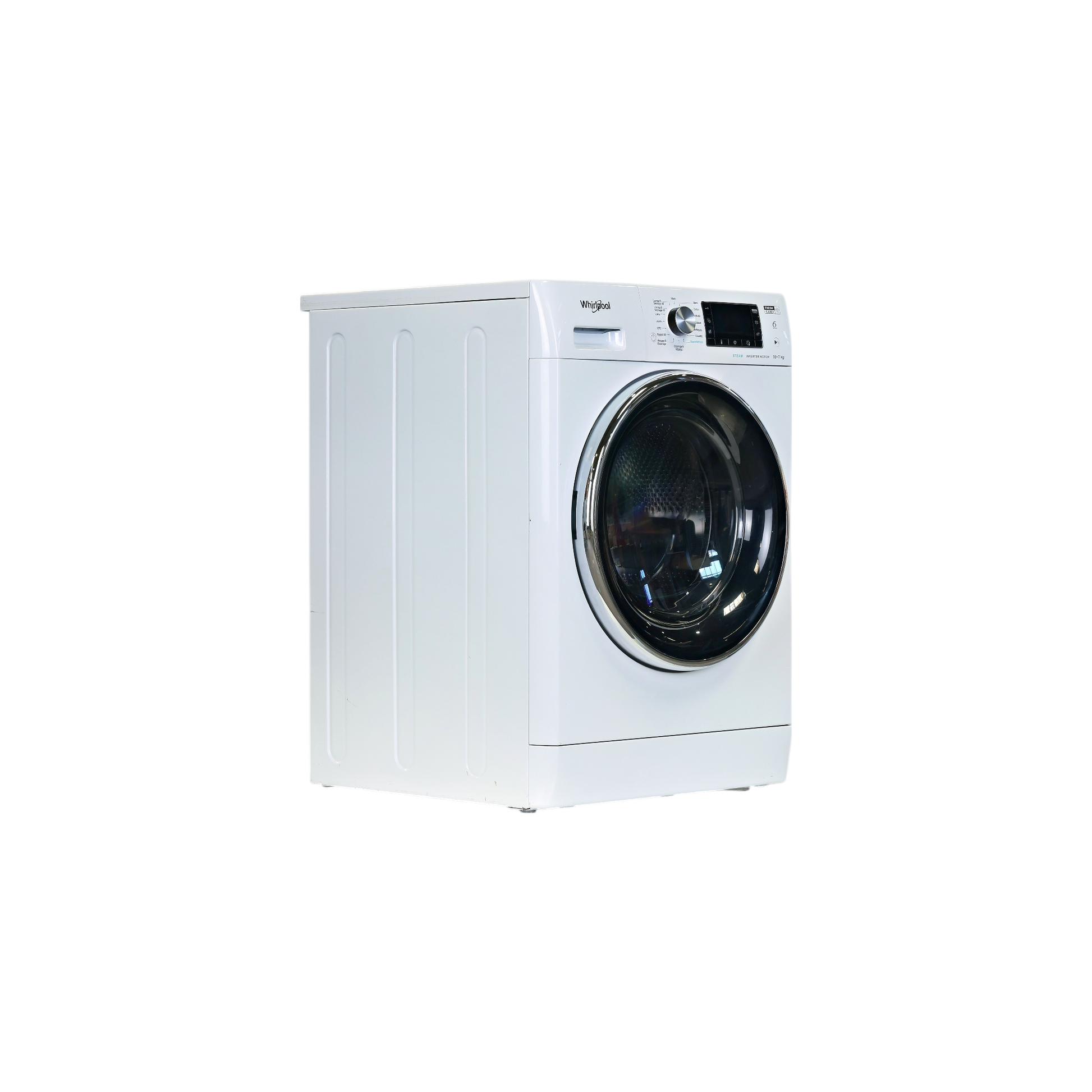 Lave-Linge Sechant 10 kg Reconditionné WHIRLPOOL FFWDD1074269BCVFR : vue du côté droit