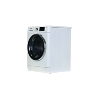 Lave-Linge Sechant 10 kg Reconditionné WHIRLPOOL FFWDD1074269BCVFR : vue du côté gauche