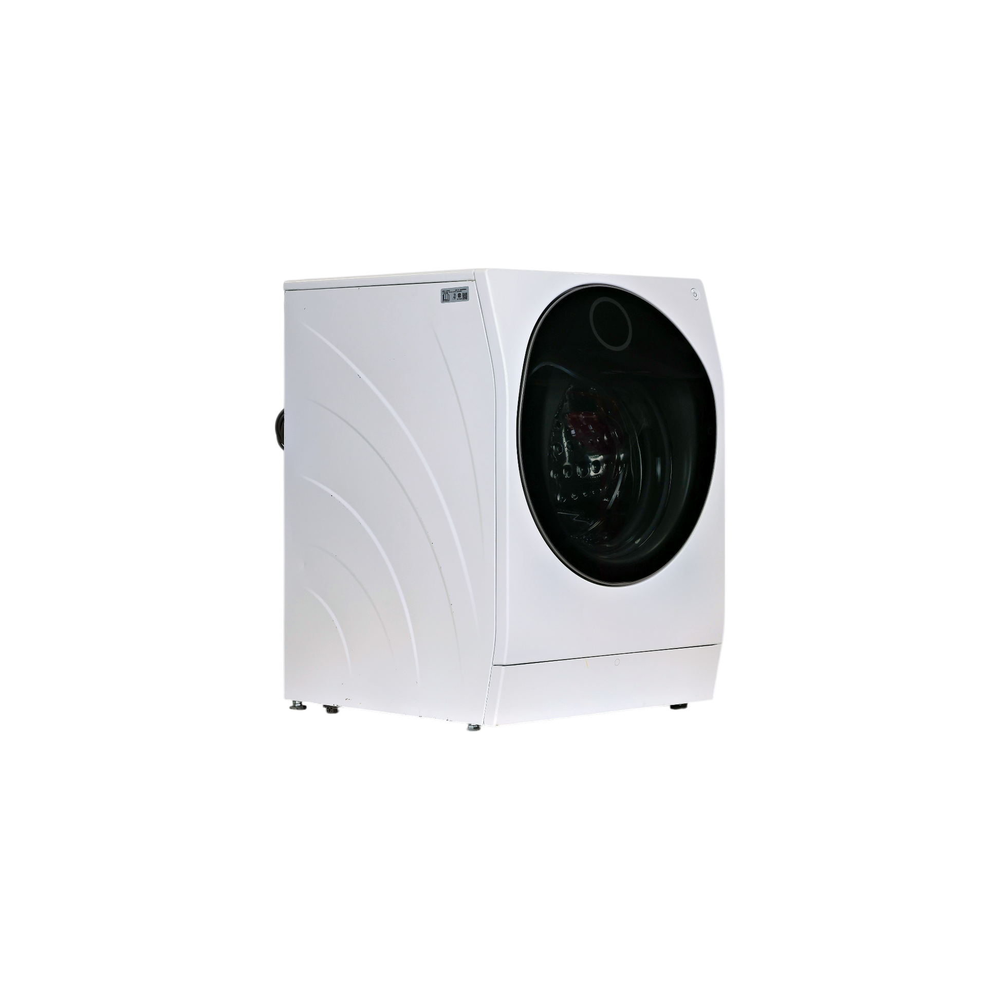 Lave-Linge Sechant 12 kg Reconditionné LG LSWD100E : vue du côté droit