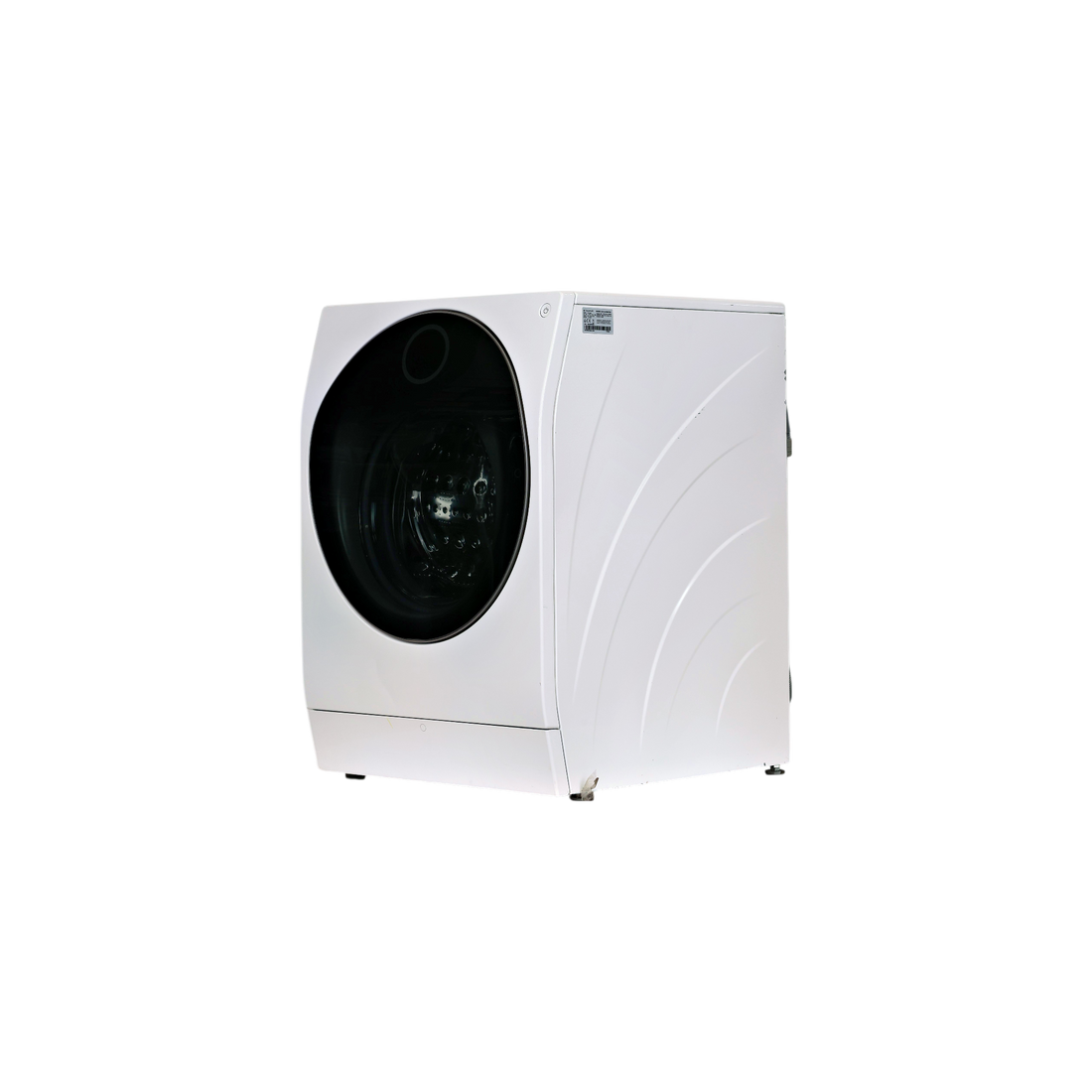 Lave-Linge Sechant 12 kg Reconditionné LG LSWD100E : vue du côté gauche