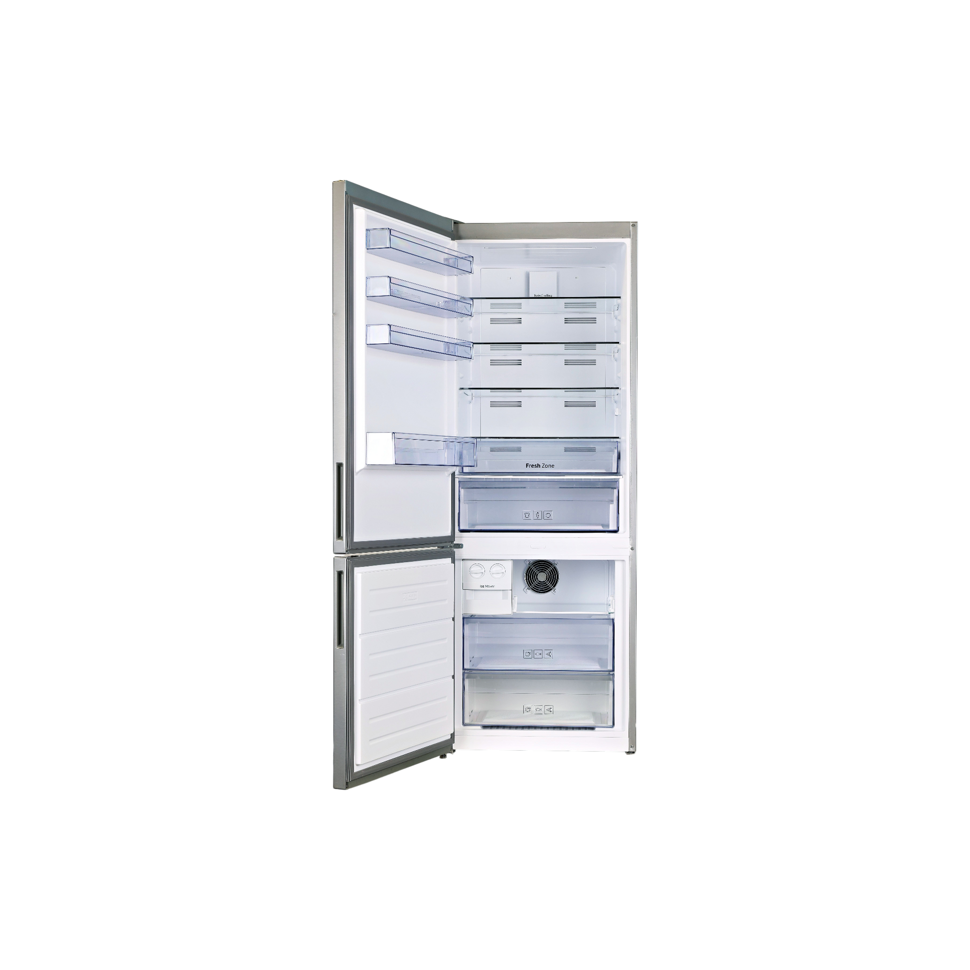 Réfrigérateur Avec Congélateur 461 L Reconditionné SAMSUNG RB46TS374SA : vue de l'intérieur