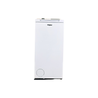Lave-Linge Top 6 kg Reconditionné WHIRLPOOL TDLRB6252BSFR/N : vue de face